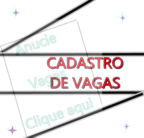 Cadastro de Vagas de empregos